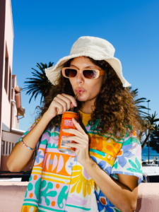 peach ice tea