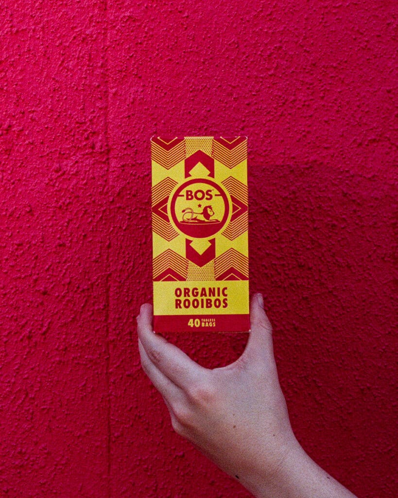 new bos rooibos tea box